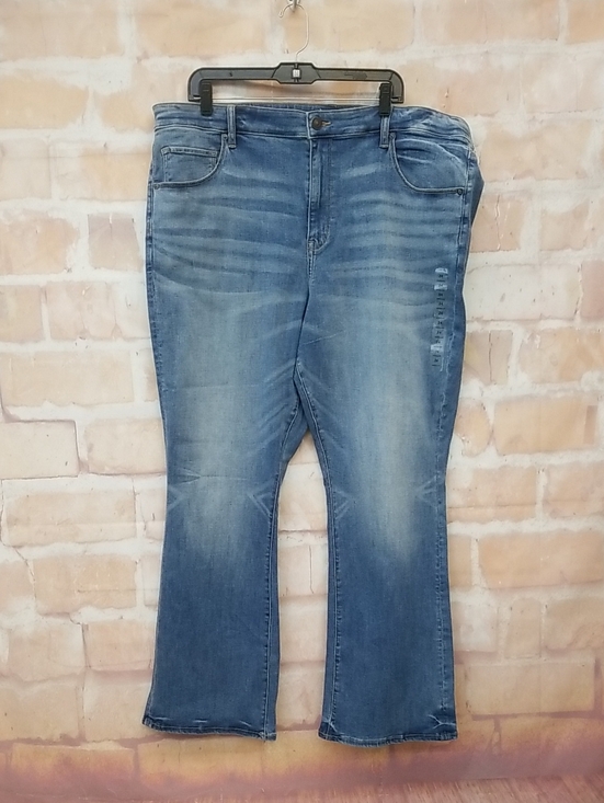 American Eagle Outfitters Denim - NWT American Eagle Light-Mid Blue Stretch Hi-Rise Skinny Kick Jeans Size 24